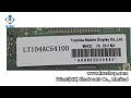 LT104AC54100 Toshiba 10.4" TFT-LCD screen 640*480 Display