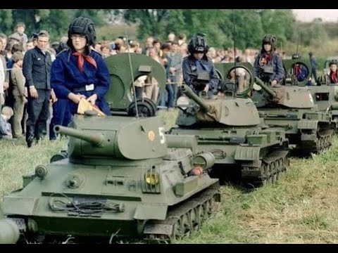 East German Boy Scout Tank Unit