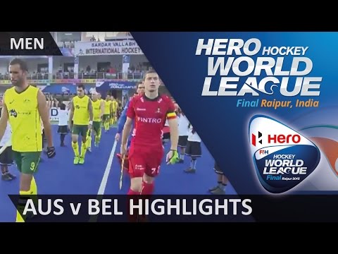 Australia v Belgium Match Highlights - #HWL2015 #Raipur