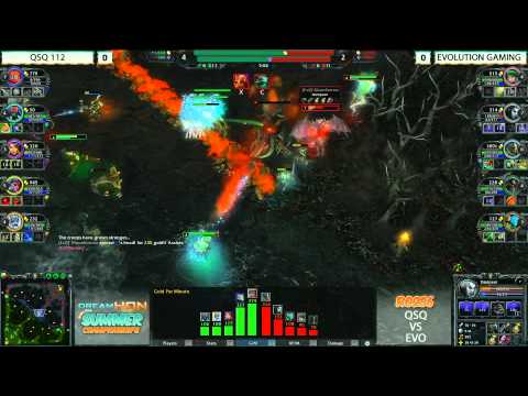 DreamHoN Summer Championships Ro256 - QsQ112 vs EvO game 1