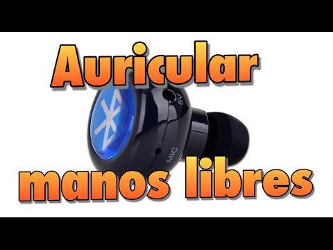Auricular bluetooth manos libres