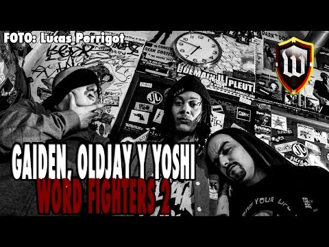 GAIDEN, YOSHI, MR. OLDJAY: Promo Word Fighters 2 (23/03/2013) [VOSE]