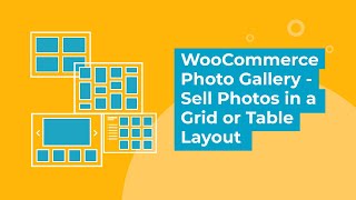 WooCommerce Photo Gallery - Sell Photos in a Grid or Table Layout