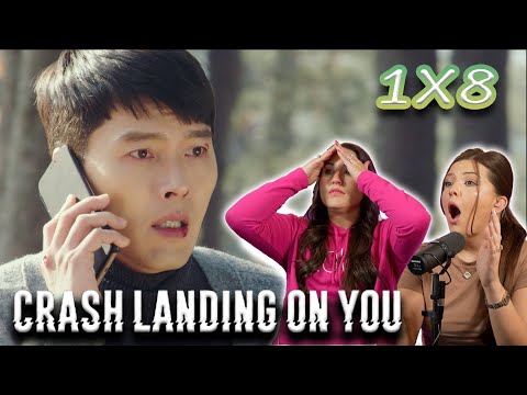 Our 1st K-Drama! - But they didn’t get to say goodbye!! 😭 | Crash Landing on You Ep 8 Reaction