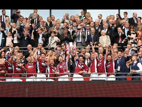 Highlights: FA Vase final - South Shields 4-0 Cleethorpes Town
