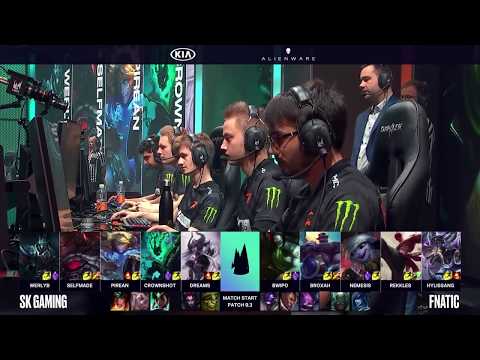 SK vs FNC Highlights LEC Spring Split 2019 W5D2 SK Gaming vs Fnatic