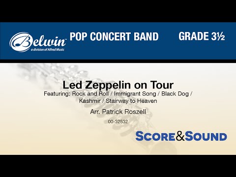 Led Zeppelin on Tour, arr. Patrick Roszell - Score & Sound