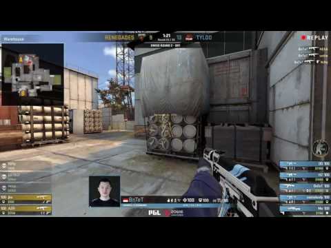 BnTeT's quadra kill - TyLoo vs Renegades - PGL Major Offline Qualifier