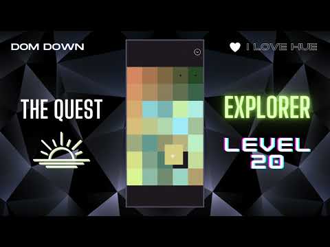 I Love Hue 💚🩷💜 / The Quest: Explorer Level 20 / Dom Down
