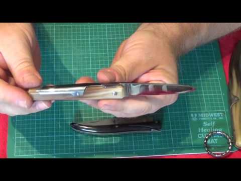 Discussion of some Navaja style and Laguiole knives