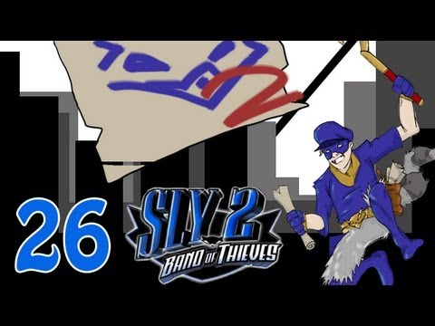 Sly 2 Band of Thieves HD Gameplay / SSoHThrough Part 26 - Security Breach