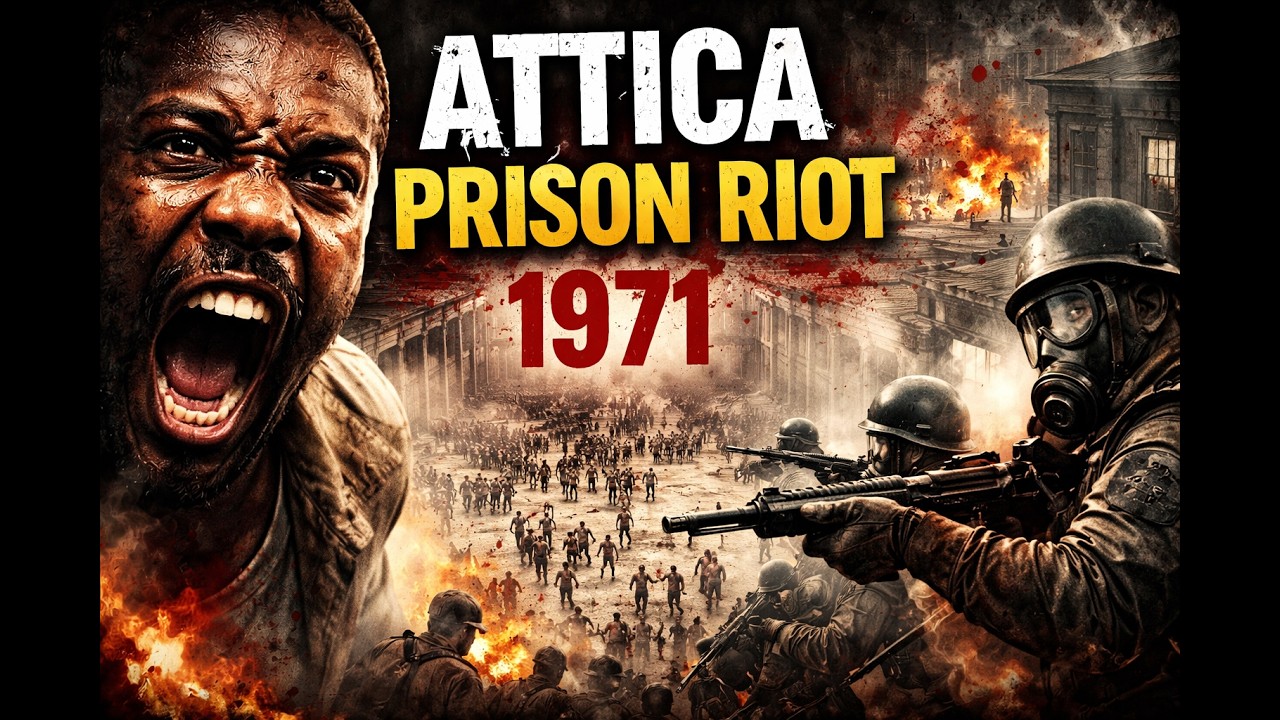 The Attica Prison Riot Explained :The Bloodiest Day in American Prison History.