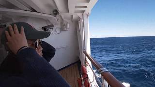 Carnival Spirit - Coming Into Rough Seas on the way back to Australia