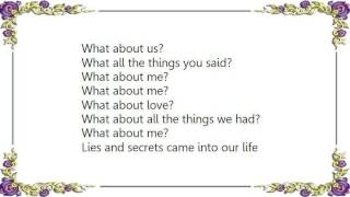 Emilia - What About Me Lyrics