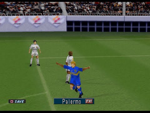 Goles de Palermo al Real Madrid (2000) en Winning Eleven 2002