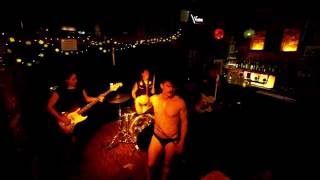 Hypno Sex Ray play Bikini Girls with Machine Guns, at the Retreat