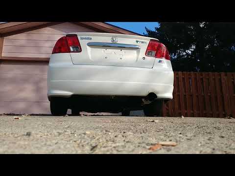 2002 Honda Civic EX Invidia N1 Cat-Back Exhaust