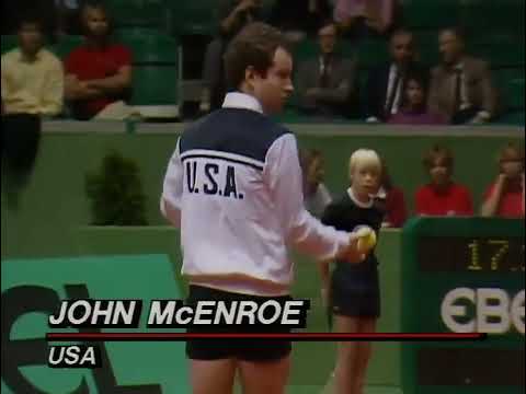 Davis Cup Final 1984 - Mats Wilander v John McEnroe