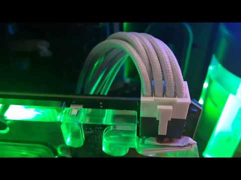 Thermaltake Core P5 water cooled with rigid tubing - Part2