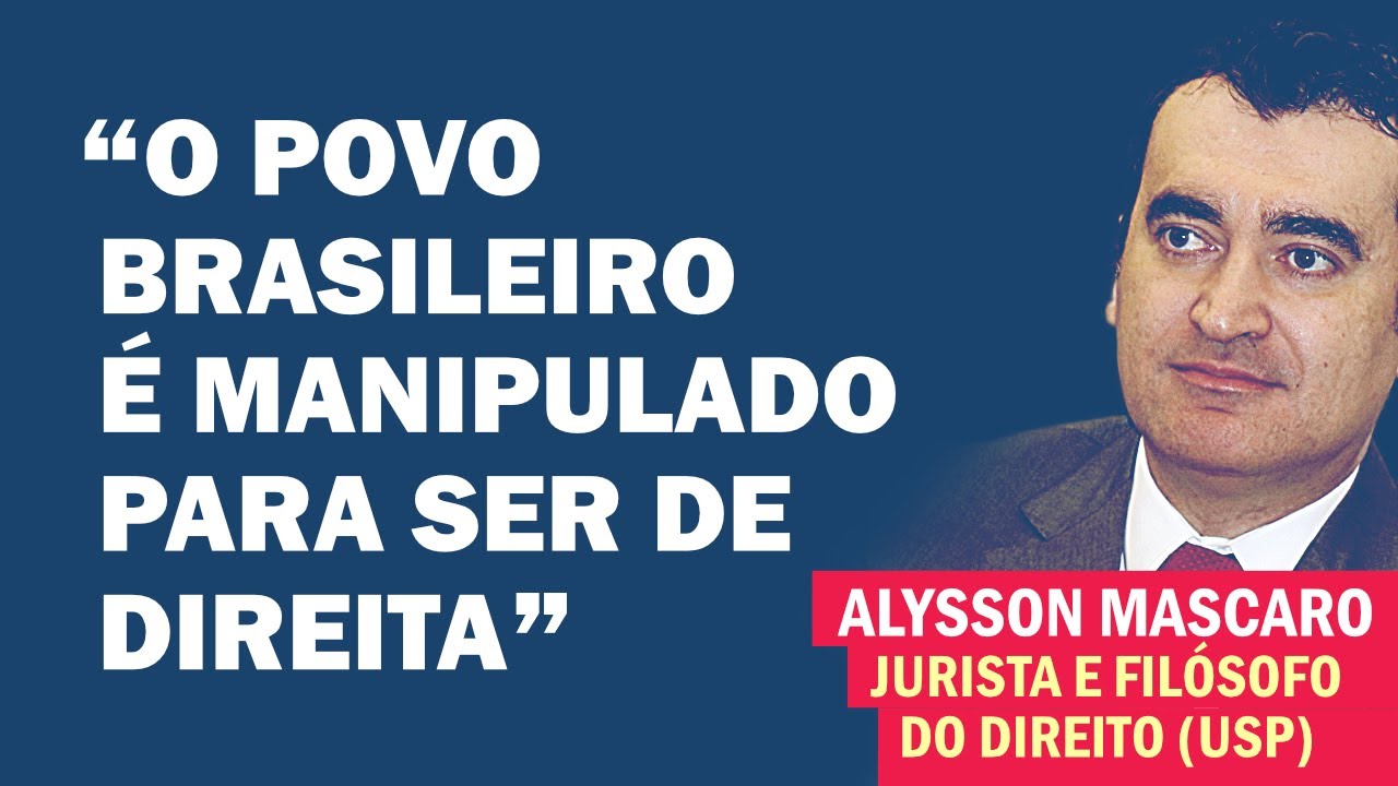 ALYSSON MASCARO: A PESSOA TEM MEDO DE O VIZINHO FICAR RICO... | Cortes 247