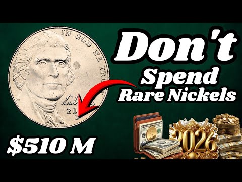 MILLIONAIRE ALERT: 8 Rare Jefferson Nickels Worth INSANE Money Still in Circulation!