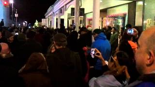 preview picture of video 'First New Years Ball Drop Uptown Kingston NY 2012/13'