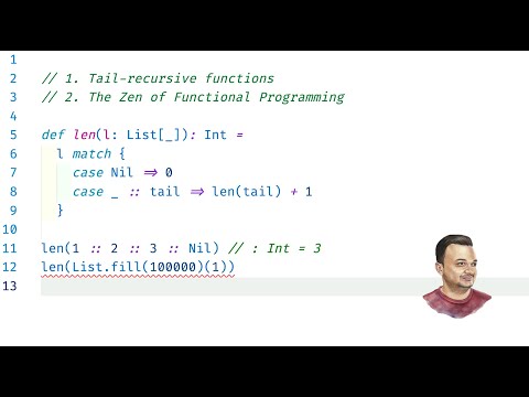 Tail Recursive Functions (in Scala)