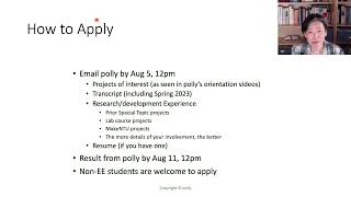 NTU nslab Orientation (5/5) -- How to Apply