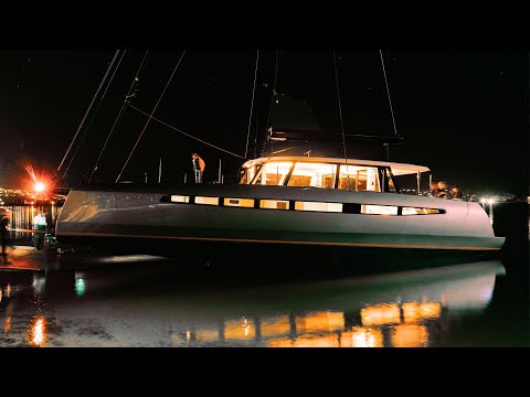 The Launch | KC54 Kealoha | Kinetic Catamarans