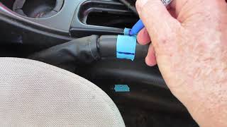 2004-2008 Envoy Trailblazer Locked Up Shifter  - How to Over-ride and Bypass the BTSI Interlock
