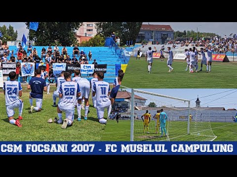 #1022 #Fotbal - Liga 2: CSM Focsani 2007 - FC Muscelul Campulung 2-0! Revenire cu victorie in #Liga2