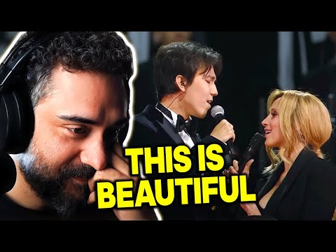 Arab Man Reacts to Dimash Qudaibergen, Lara Fabian, Aida Garifullina - Ti amo cosi