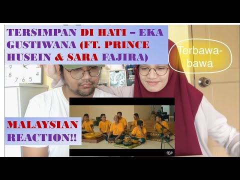 REACTION TERSIMPAN DI HATI - Eka Gustiwana (ft. Prince Husein & Sara Fajira) by Malaysian Couple