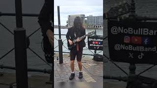 AC/DC - Crabsody In Blue Live by Angus Young street performer | No Bull