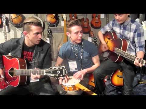 The Maxwell brothers go wild on Grestch Roots Instruments • NAMM 2014