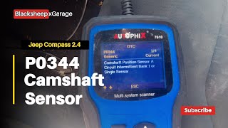 How to Fix P0344 Code on Jeep Compass | Replace Camshaft Position Sensor Plug (2.4L MultiAir)