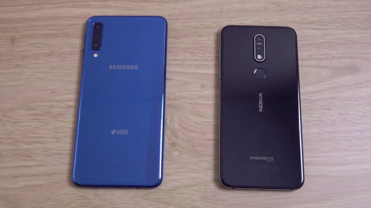 Samsung Galaxy A7 2018 vs Nokia 7.1 - Speed Test!