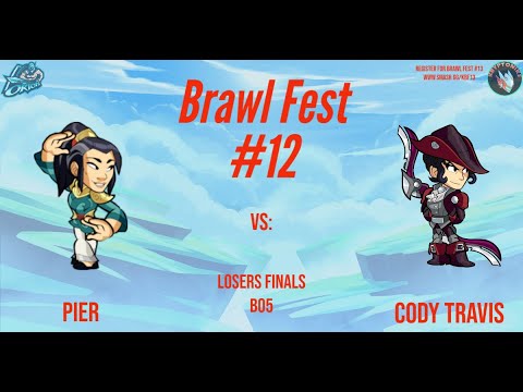 Kryptoniks Brawl Fest #12 (1v1 Losers Semi-Finals - Pier vs Cody Travis)