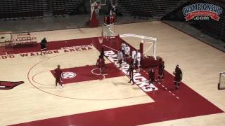 All Access Arkansas Basketball Practice with Mike Anderson  - Clip 1