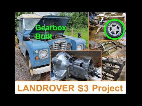 Gearbox rebuild part 2 - ready for the transfer box  -  11 Land Rover Series 3 Project