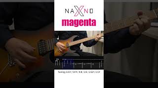 nano - magenta / Aメロ Guitar-only版 TAB譜付き #shorts【Official】