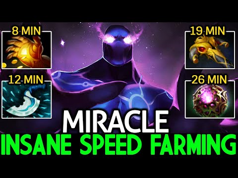 MIRACLE [Enigma] Insane Speed Farming Offlane Like a Boss Dota 2