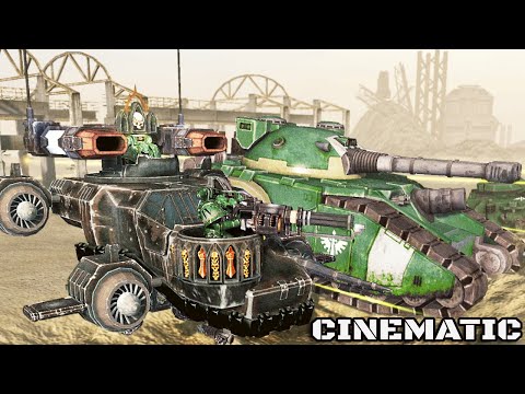 ULTIMATE MOD WARHAMMER 40K: Dark Angels vs Legion of Nurgle! - Men of War: Assault Squad 2