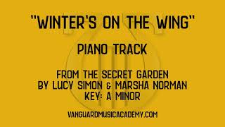 Winter&#39;s On The Wing [from The Secret Garden] - A minor - piano track