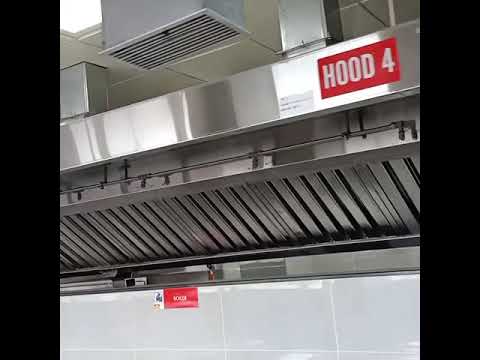 Stainless Steel Kitchen Exhaust System