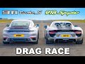 Porsche 918 Spyder v 911 Turbo S: DRAG RACE