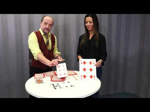 Lasten yliopisto ja LUMA-keskus: Matikkataikatemppu 1: korttiennustus