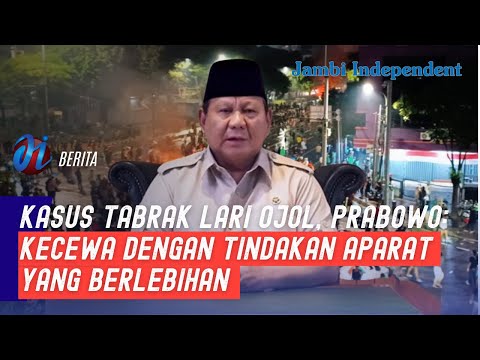Prabowo Tanggapi Kasus Tabrak Lari Ojol