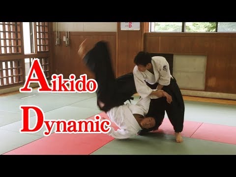 Dynamic and sharp Aikido - Shirakawa Ryuji shihan