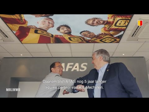 AFAS Software en KV Mechelen verlengen samenwerking